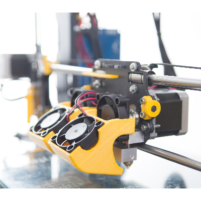 helloBEEprusa 3d printer zelfbouw prusa dual extruder Bits2Atoms