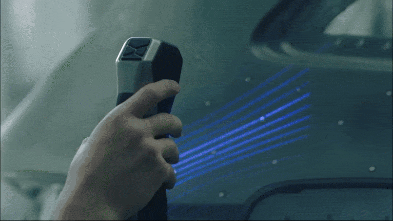 De vier scanmodi van de Revopoint MetroX - Bits2Atoms