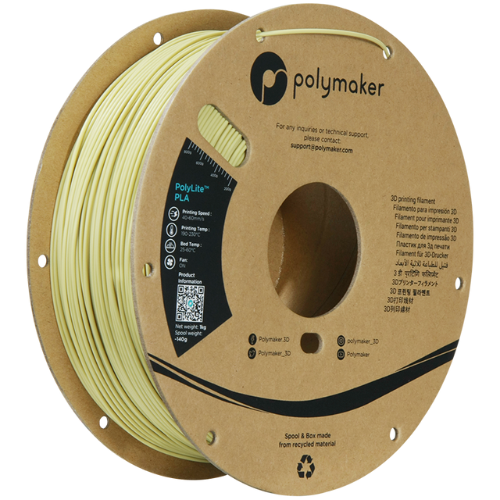 Polymaker PolyLite PLA Beige Zandkleurig filament