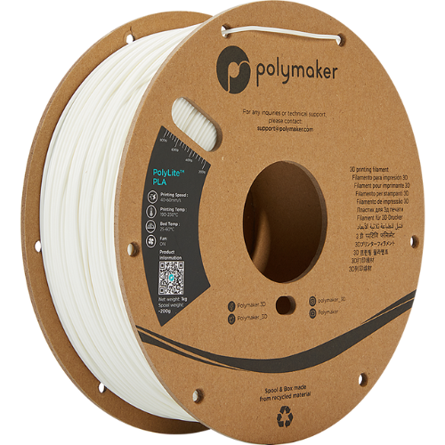 Polymaker PolyLite PLA White – Wit PLA filament