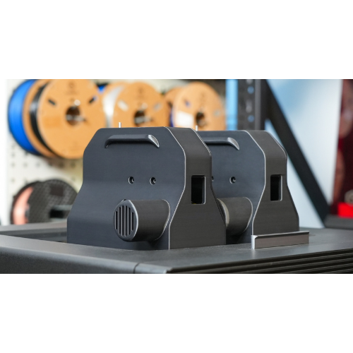 Raise3D E3 met flexkit bovenop – uitbreidbaar voor flexibele filamenten