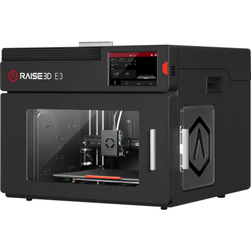 Raise3D E3 rechterzijde – industriële IDEX 3D-printer