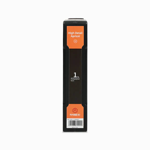 Raise3D High Detail Apricot Resin 1kg fles, vooraanzicht