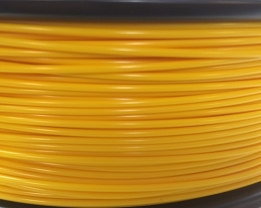 Bits2Atoms yellow PLA filament 2,85 mm