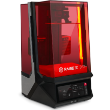 Raise3D DF2+ 3D-printer linksvoor gezien – professionele resinprinter