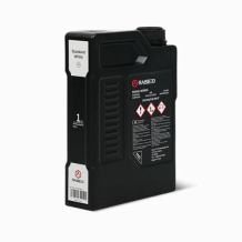 Raise3D Standard White Resin 1kg fles, gezien van rechtsvoor