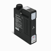 Raise3D Tough 2K Grey Resin 1kg fles, gezien van linksvoor