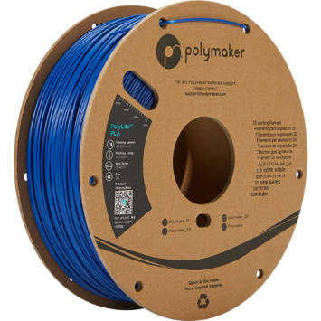 Polymaker PolyLite PLA Blue - Blauw filament