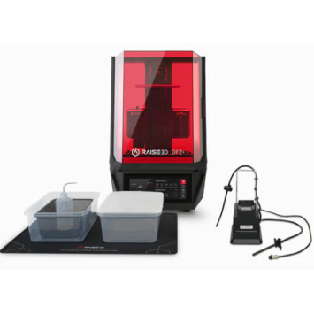 Raise3D DF2+ resin 3D-printer met standaard meegeleverde accessoires