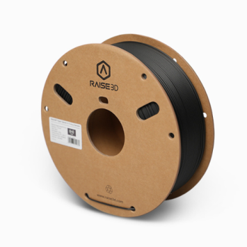 Raise3D Hyper Speed PLA Pro filament Black Zwart – matte carbon finish, hoge snelheid 3D-print filament